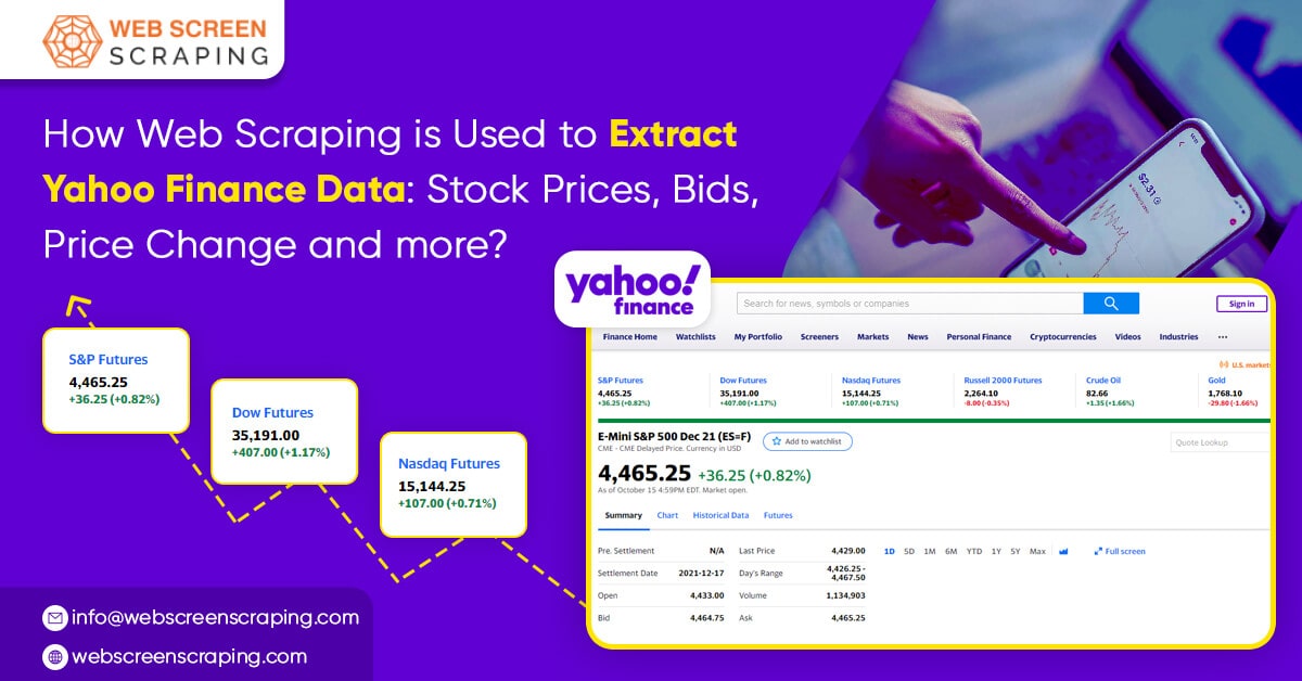 How to Scrape Yahoo Finance: Stock Prices, Bids, Price Change and more