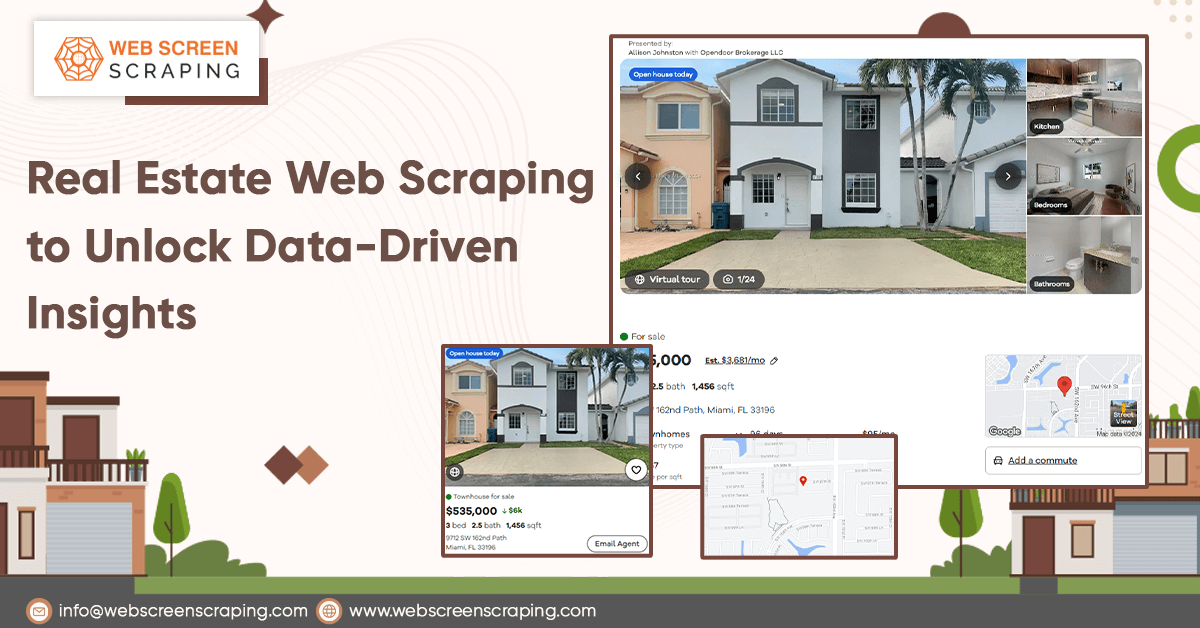 Real Estate Web Scraping to Unlock Data-Driven Insights