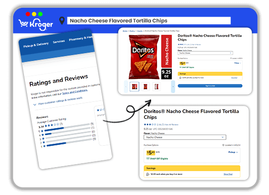 Scrape Kroger Grocery Delivery Data for Competitor