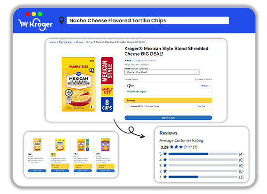 Scrape Kroger Grocery Menu and Pricing Data